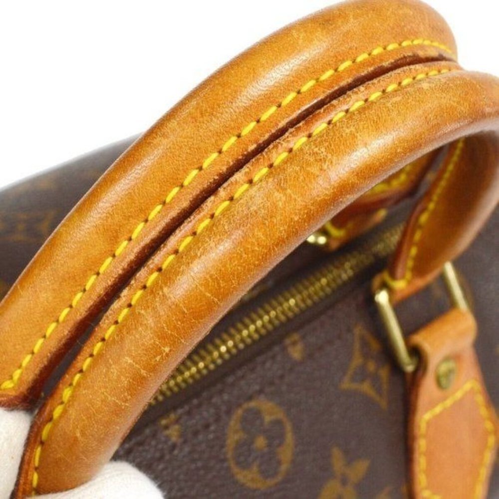 Authentic Louis Vuitton Satchel Bag Speedy 30 Monogram Used LV Handbag Vintage​ - Picture 4 of 11